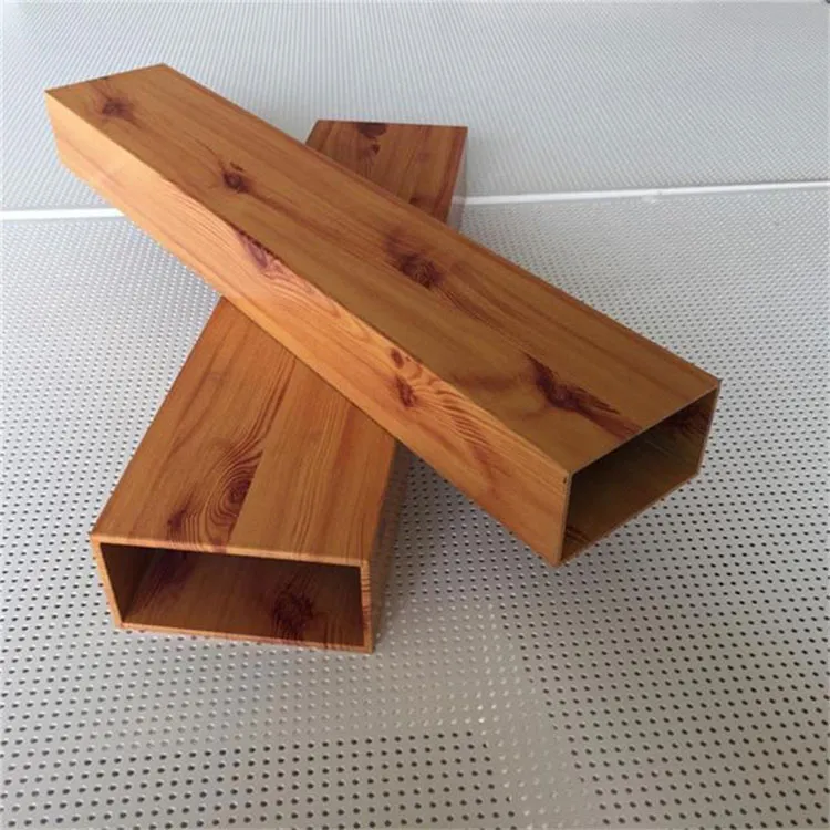 Is the Wood Grain Rectangular Aluminum Square Tube Garnering Attention in the Building and Design Sector?